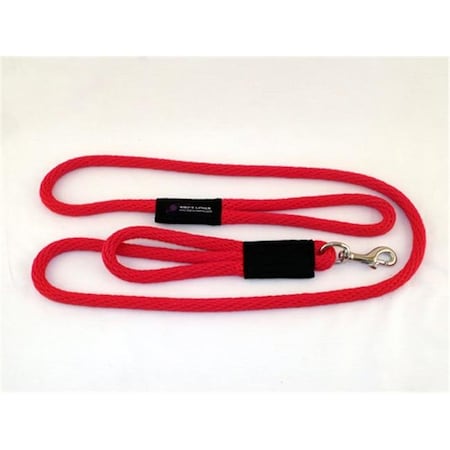 Soft Lines PSS10610RED 2 Handled Sidewalk Safety Dog Snap Leash 0.37 In. Diameter By 10 Ft. - Red